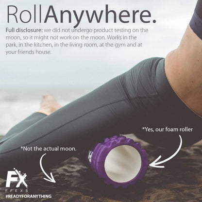 FOAM ROLLER - with Deep Massaging Grid Pattern | FFEXS®