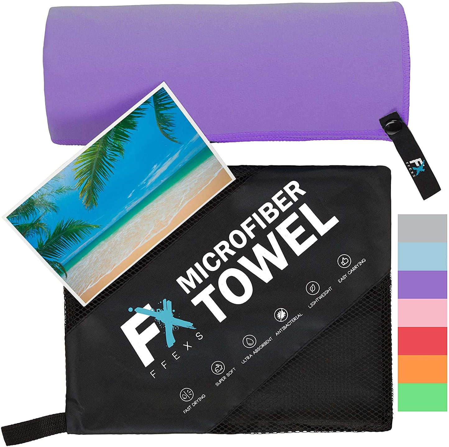 MICROFIBER TOWEL - Compact and Quick Drying | FFEXS®
